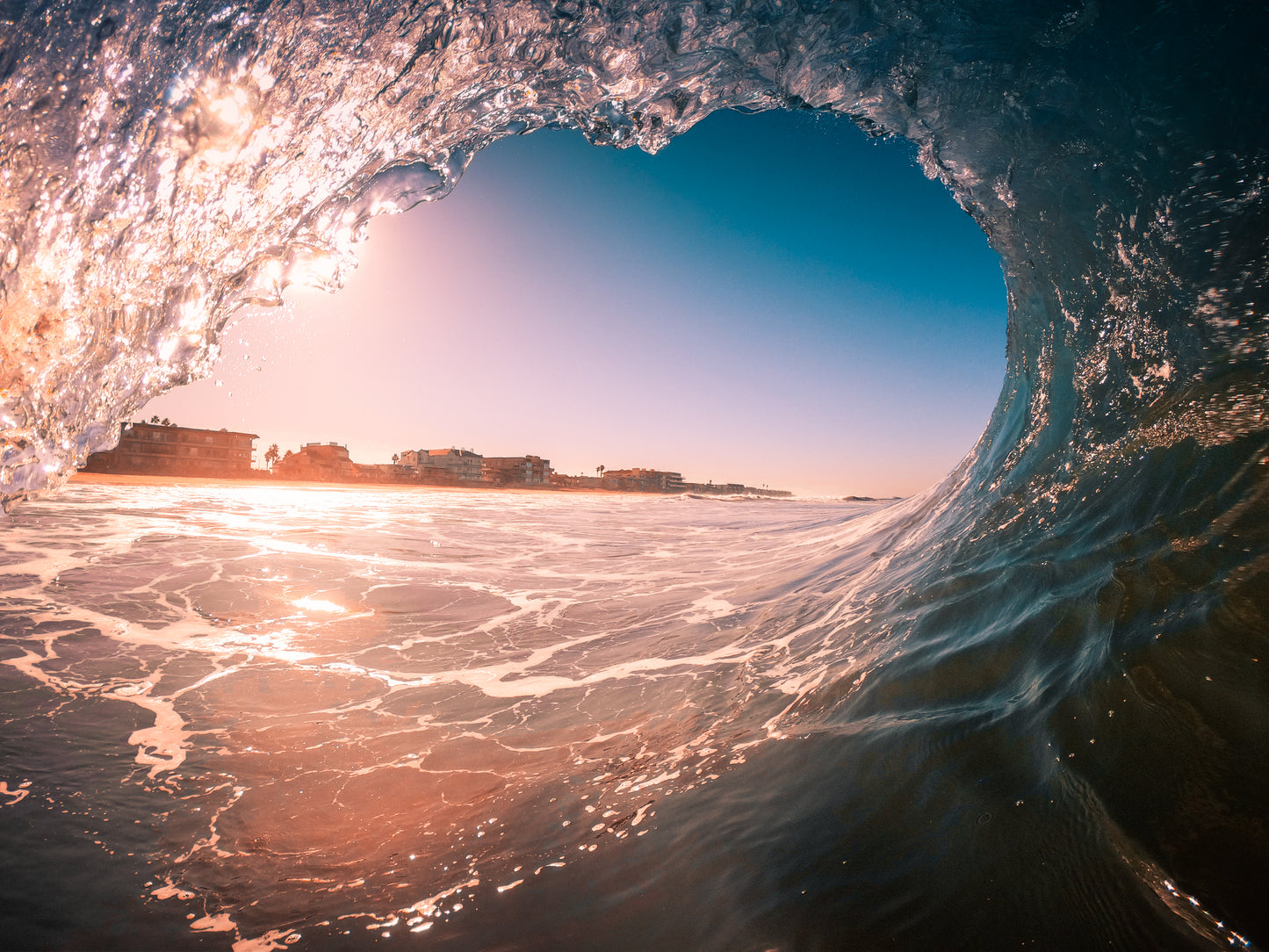 Sunrise Barrel - SoCal Surfer