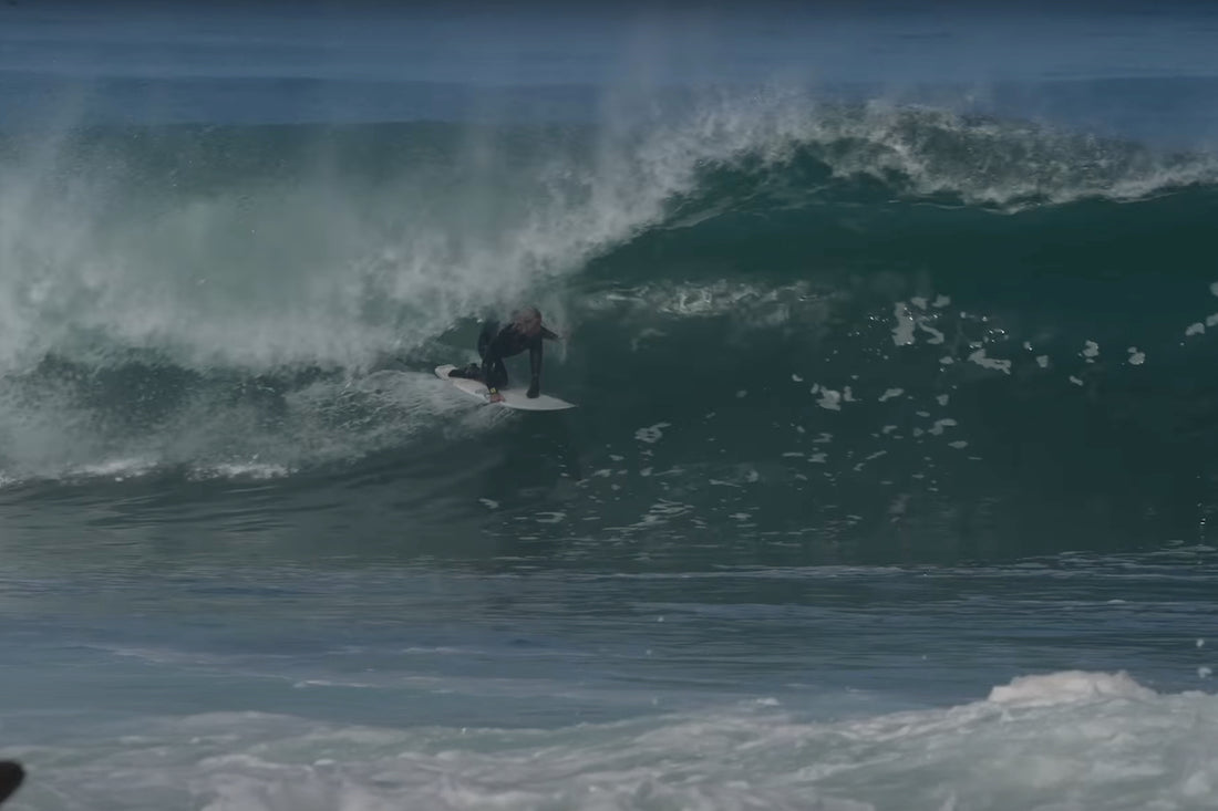 Surfing Code Red Barrels In San Diego